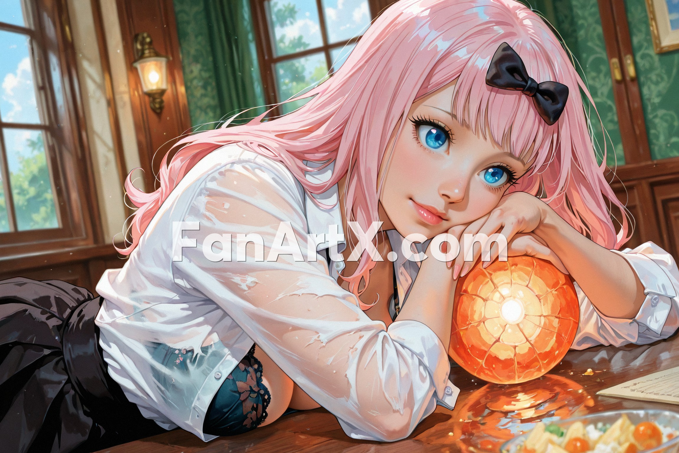 Chika Fujiwara fanart - kaguya sama love is war character 1939269
